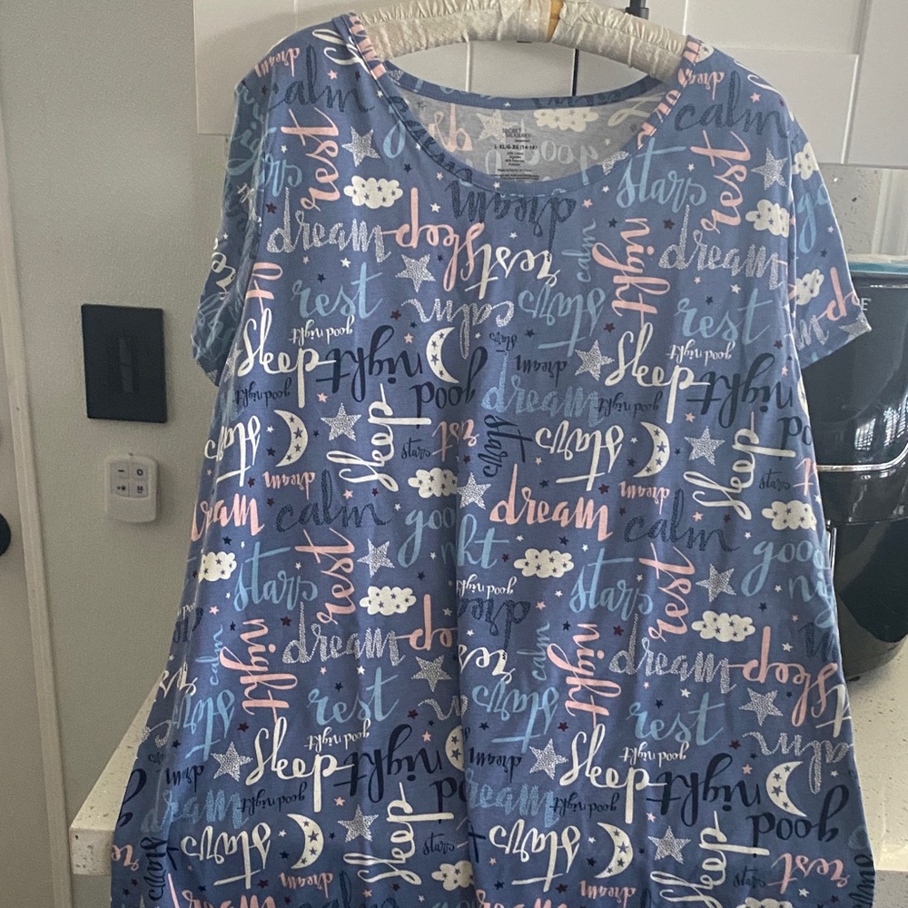 Secret Treasures Blue Sleepwear with Starry Print